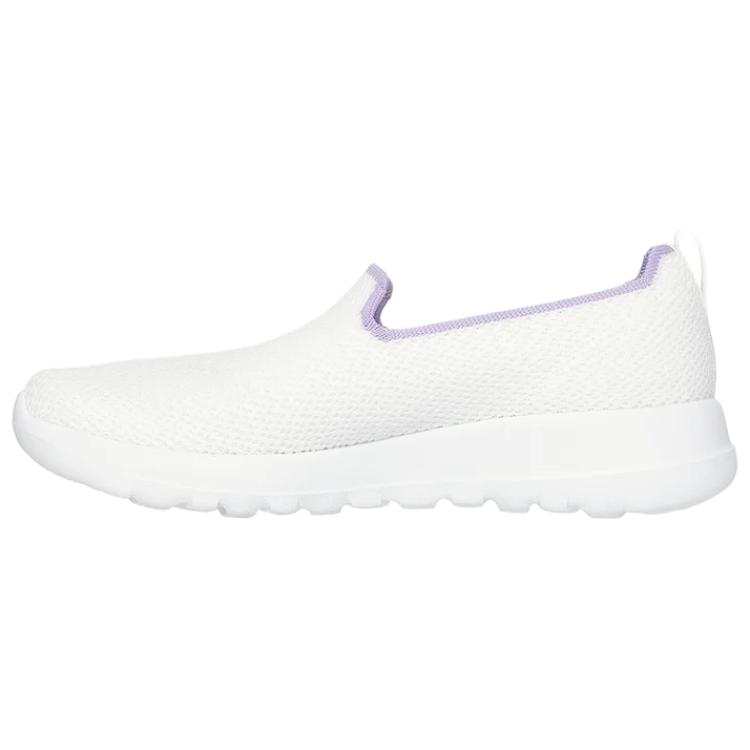 Skechers GO WALK Joy Fabric Low top Casual Shoes Women's White Purple