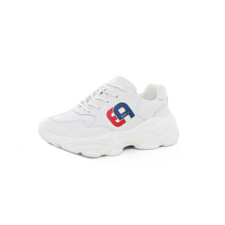 Elle Active Abrasion Resistant Low top Chunky Sneakers Women's Ecru