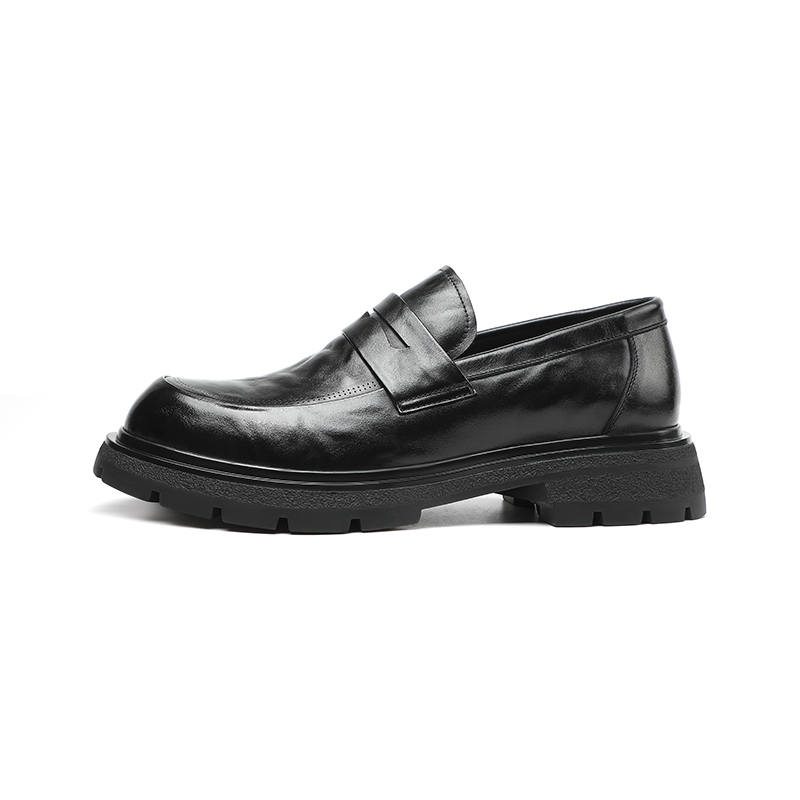SEPTWOLVES Top Grain Cow Leather Loafers Men's HD