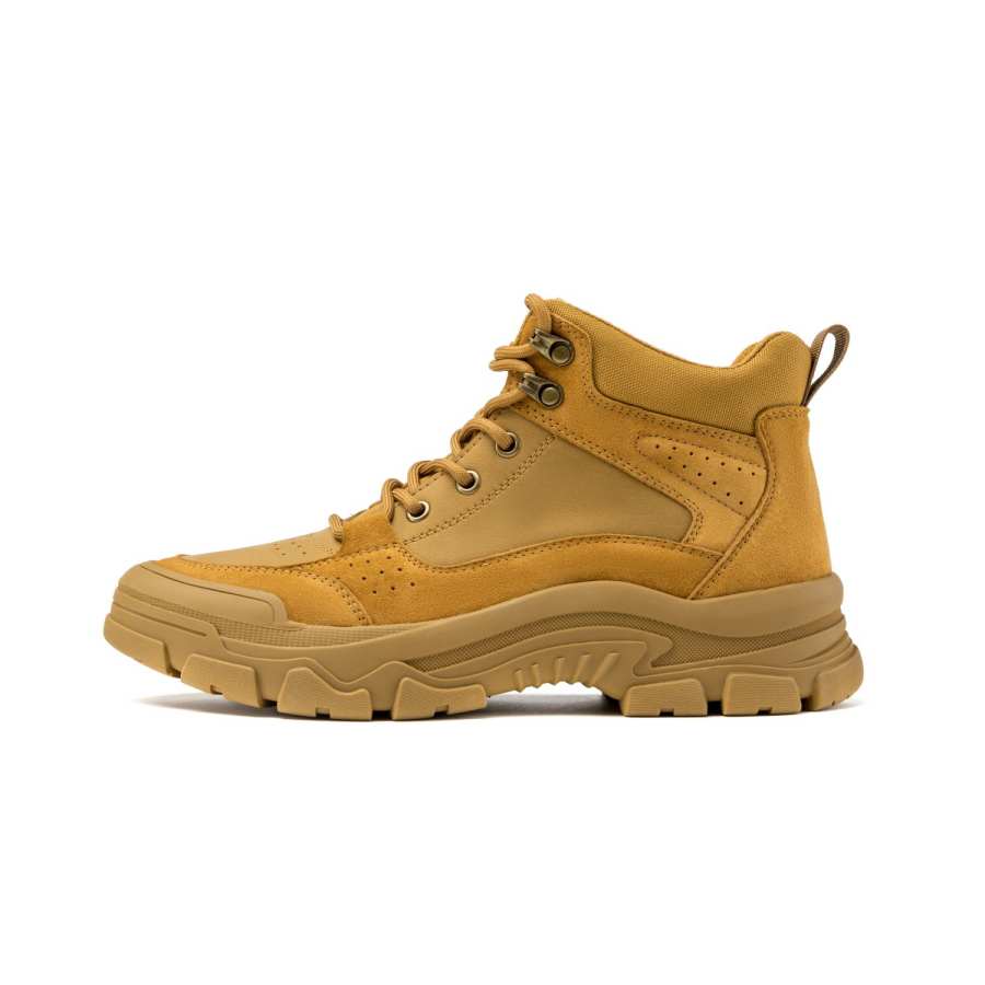 AOKANG Short Outdoor Boots Men's Earth Yellow