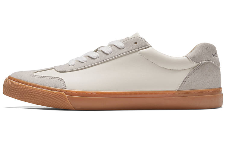 Rockfish Fearless Collection 901 Light Sports Microfiber Leather Stylish Skateboarding Shoes Men's White Beige