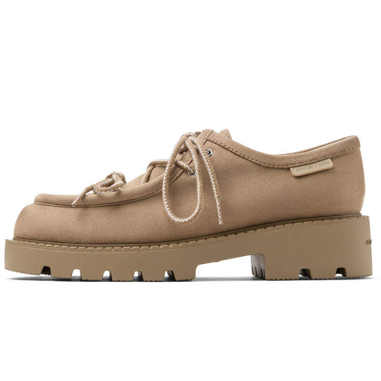 CHARLES&KEITH Small Ck Fabric Women's Casual Shoes 4.6cm Women's