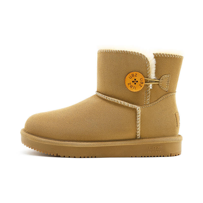 UBZ Snow Boots Women's Milk Tea Color / Chestnut Color / Khaki / Natural Black / Ash Gray / Desert Color