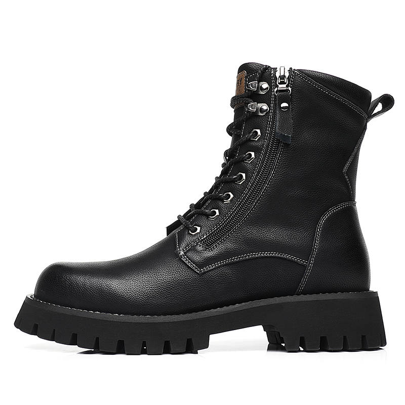 LUOMAIKE LUOMAIKE Short Combat Boots Men's Black