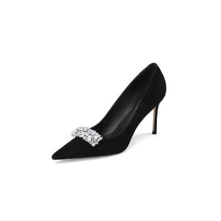 SUYANJIAO Slim Heel High Heels 8.5cm Women's