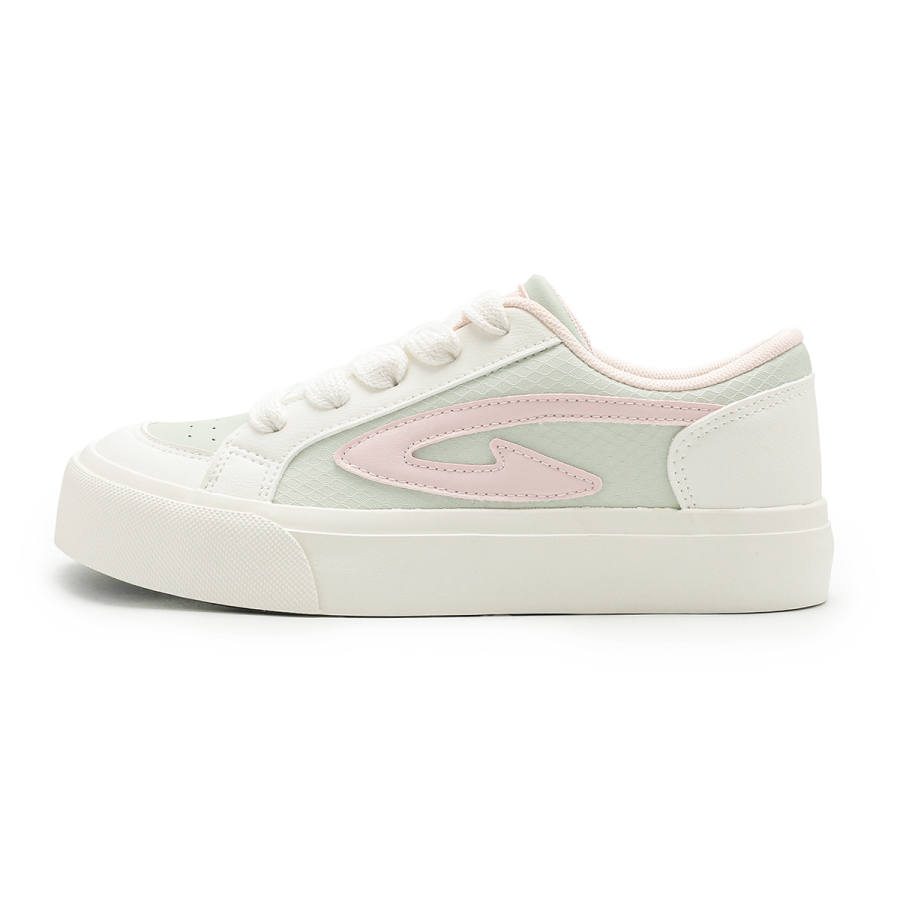 DEERWAY Low top Casual Shoes Women's Green Pink