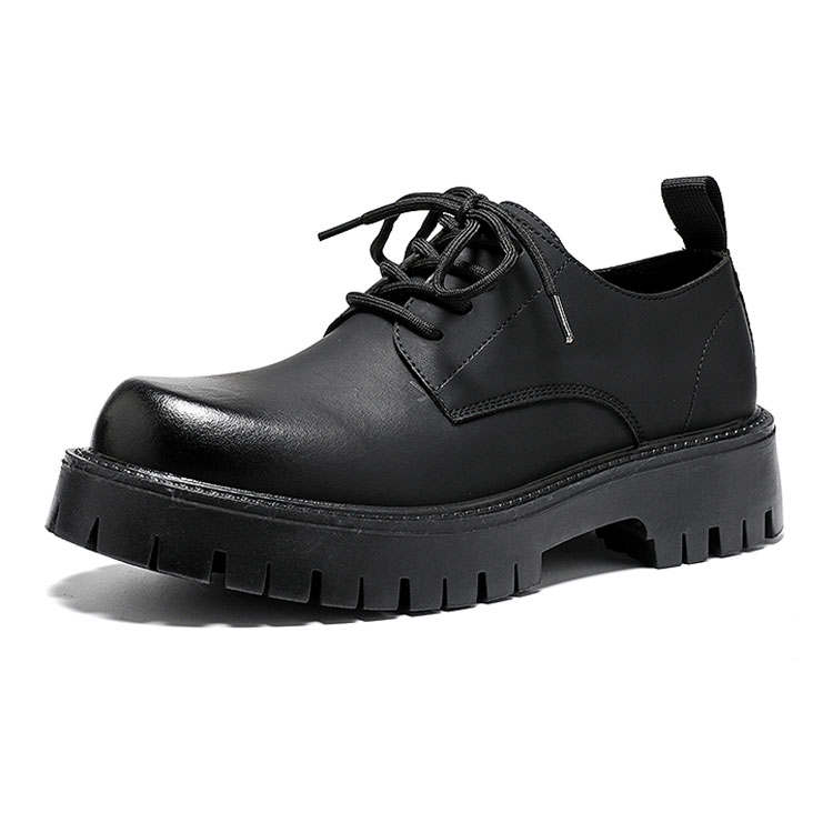 KAQIAODI Dress Shoes Men's Low Top Black, Brown