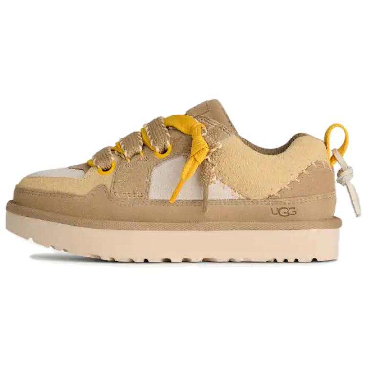 UGG UGG Lowmel BIARRITZ Low top Skateboard Shoes Women's Mustard Seed
