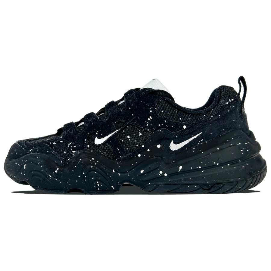 Nike Nike Tech Hera Abrasion Resistant Lightweight Wear resistant And Lightweight Low top Casual Shoes Men's Black White