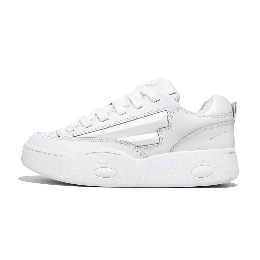 Vandytheburger Low top Skateboard Shoes Unisex White