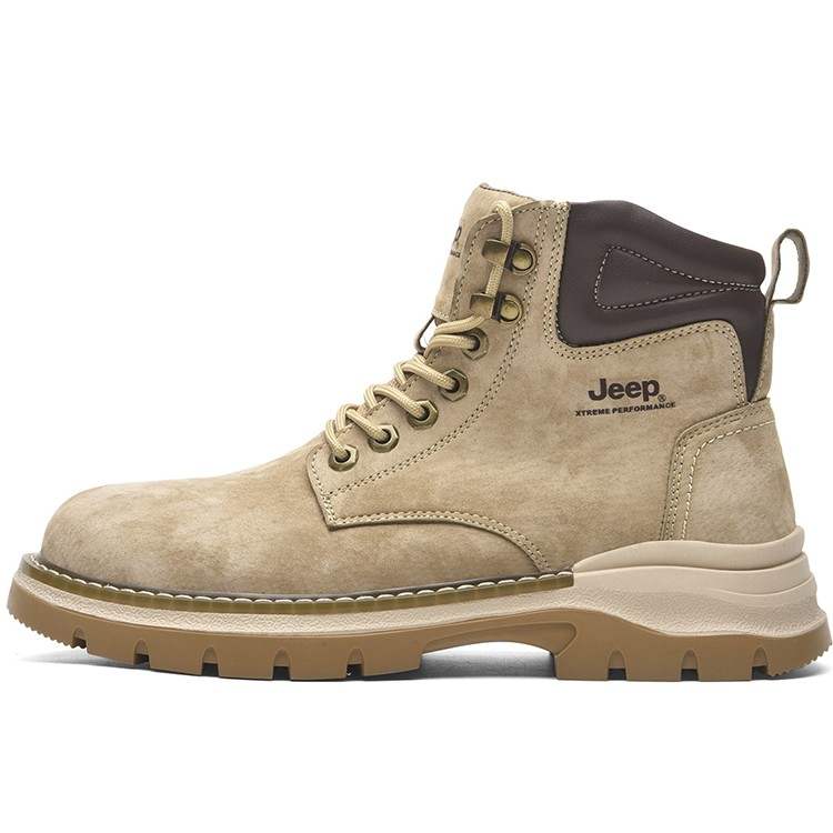 Jeep Jeep Short Combat Boots Men's Sand