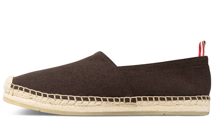 THOM WILLS Trendy Versatile Slip on Casual Shoes Men's Coffee