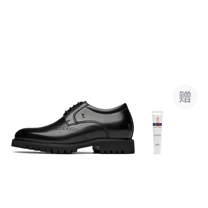 ROBERTA DI CAMERINO Cow Leather Casual Leather Shoes Men's Black