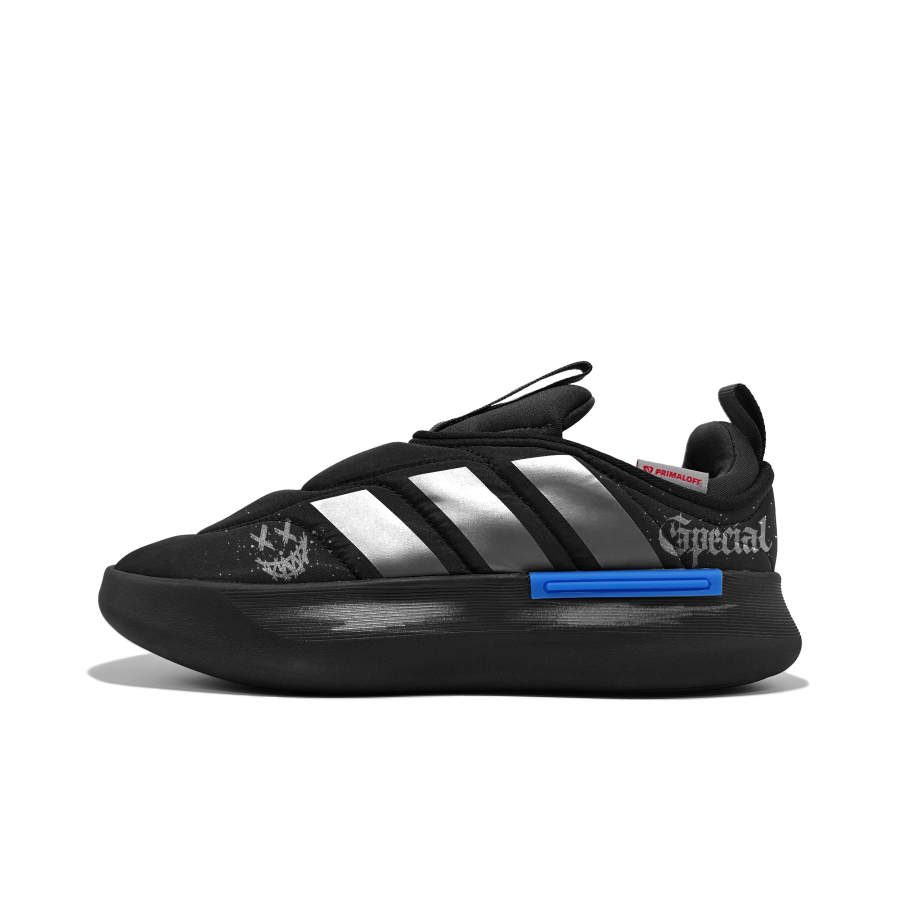 Adidas Adidas Adipuff American Graffiti Fabric Cushioning Abrasion Resistant Slip Resistant Low top Casual Shoes Unisex