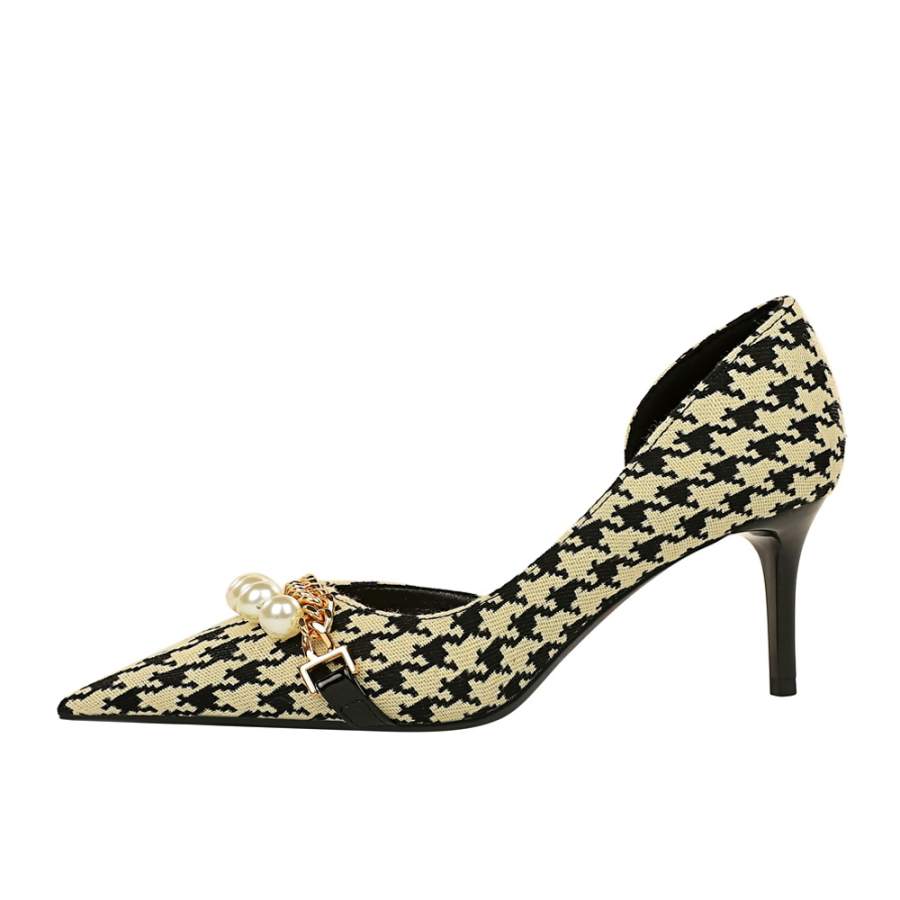 QITUMAUL Slim Heel High Heels Women's