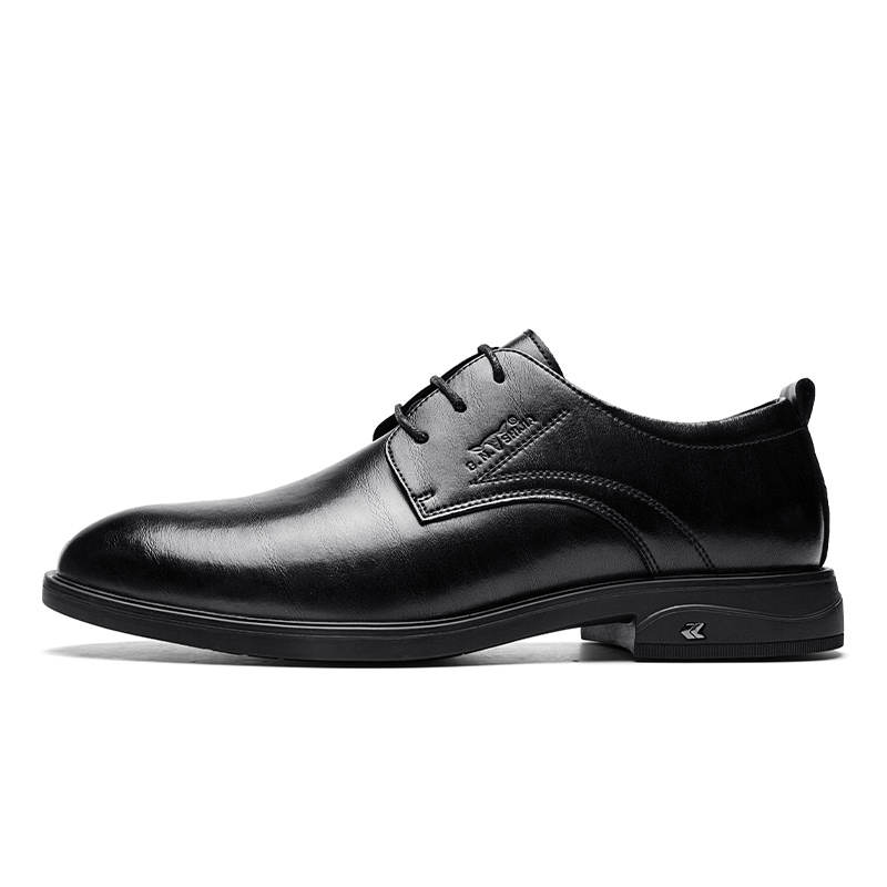 G.N.SHIJIA Dress Shoes Men's Low Top Black/Brown