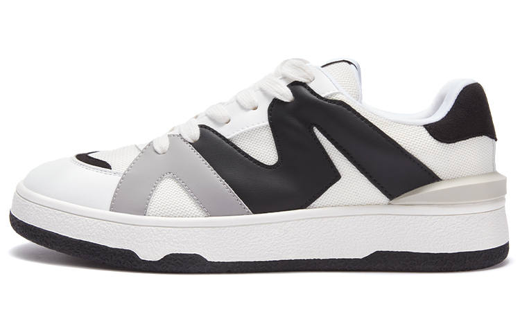 HERLOOK American Vintage Casual Shoes Low top Skateboard Shoes Unisex Black White