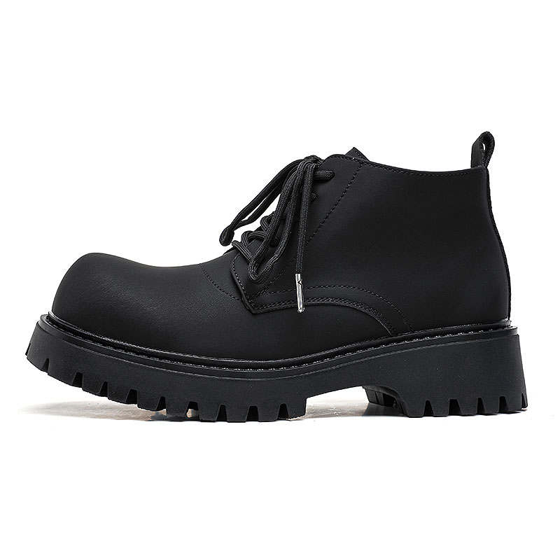 KAQIAODI Short Combat Boots Men's
