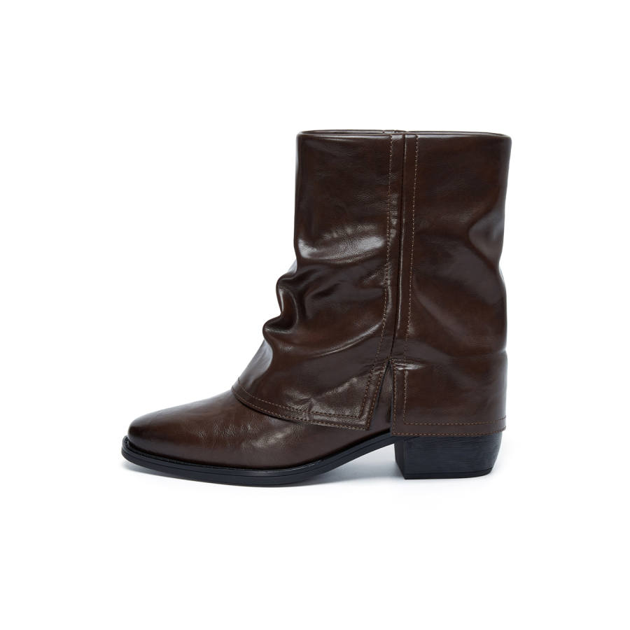 ELLE Western Cowboy Boots Slouchy Boots Women's 2025 Women's Boots