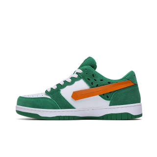 Vandytheburger Skateboard Shoes Unisex Low Top Green