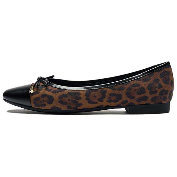 Le Saunda Cow Leather Casual Shoes Women's Coffee