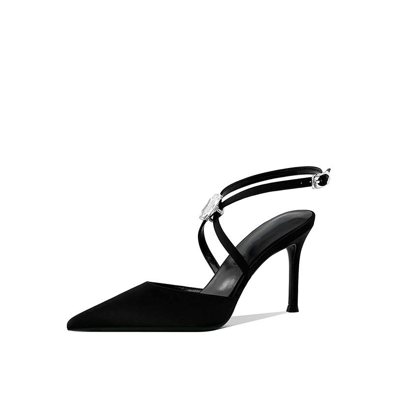 Beijiani High Heels Women's Black, Champagne