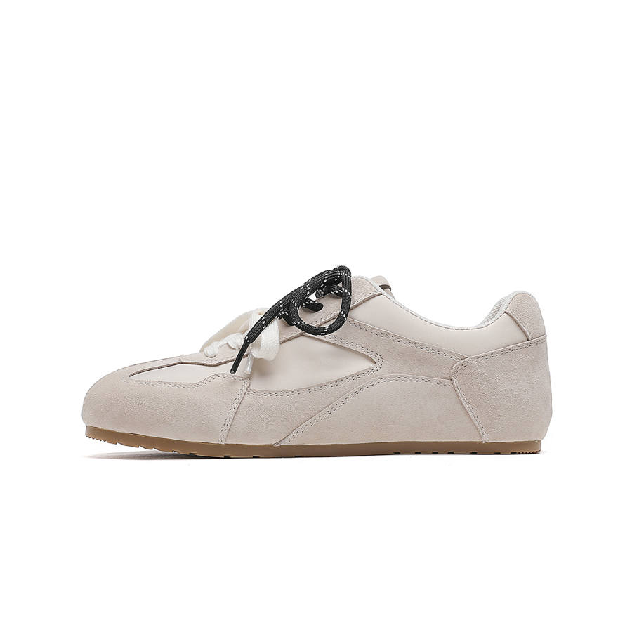 CARDANRO Pigskin, Textile Low top German Army Trainers Vintage Maillard Style Wind Casual Shoes Women's