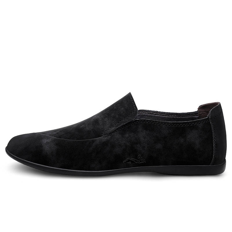 YINGLUNQISHI Top Grain Cow Leather Casual Shoes Men's