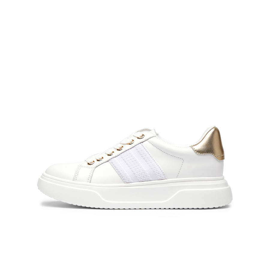 ELLE Platform White Sneakers Skateboard Shoes Women's 2025 Women's Shoes