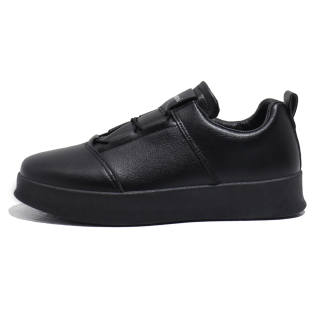 VANSSI Low top Black Casual Sports Skateboard Shoes Men's