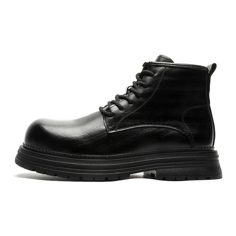 CHILANG CHILANG Combat Boots Men's Black/Brown