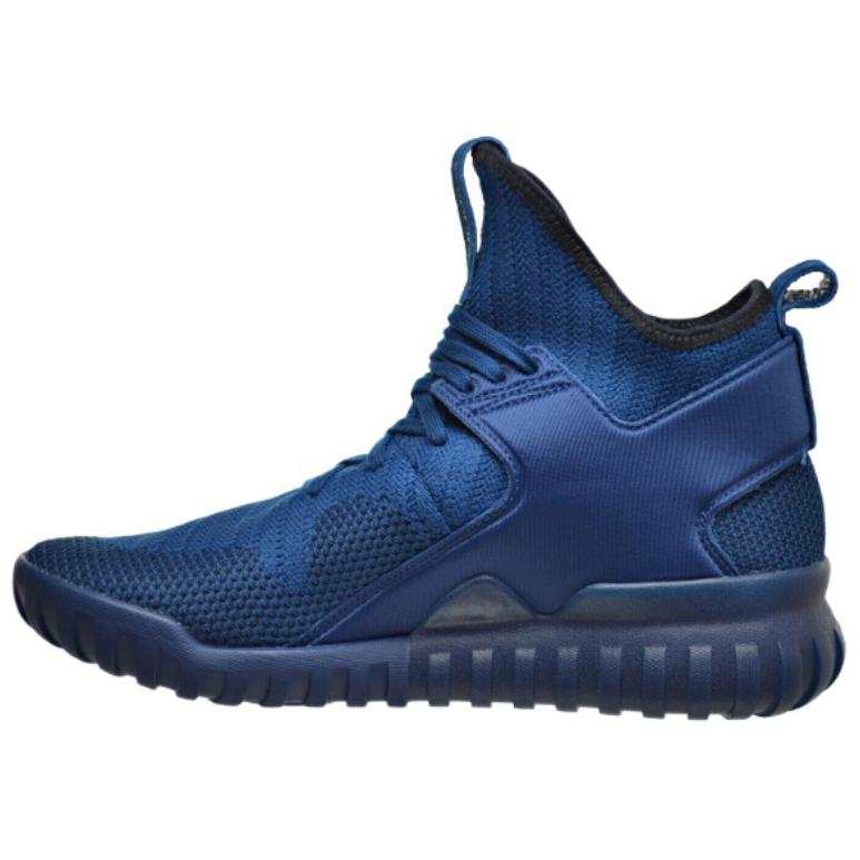 Adidas Adidas Tubular Cushioning Slip Resistant Cushioning Slip Resistant High top Casual Shoes Unisex Blue Black