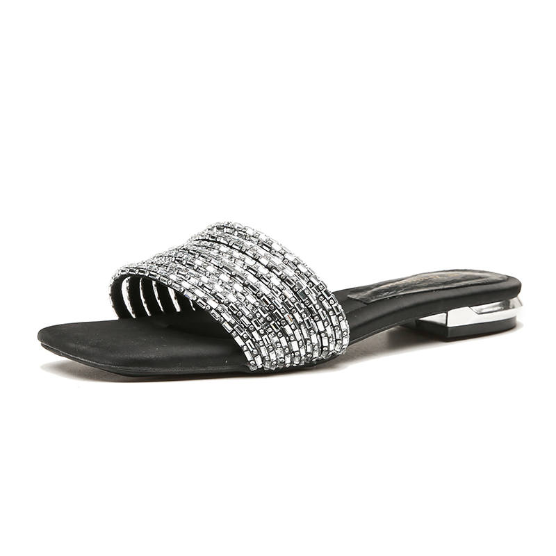 WALIBU Slip Resistant Quiet Slide Slippers Women's