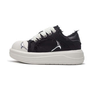 MUPPLE Lightweight Breathable Height Increasing Low top Skateboard Shoes Unisex