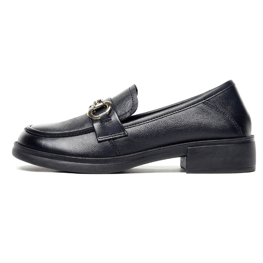AAA SINCE 1955 Cow Leather Casual Shoes 3cm Women's Black