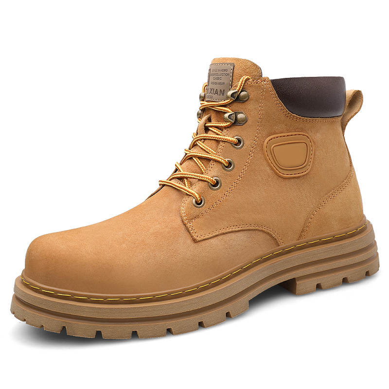 GONGNIULEITING GONGNIULEITING Crew Combat Boots Men's