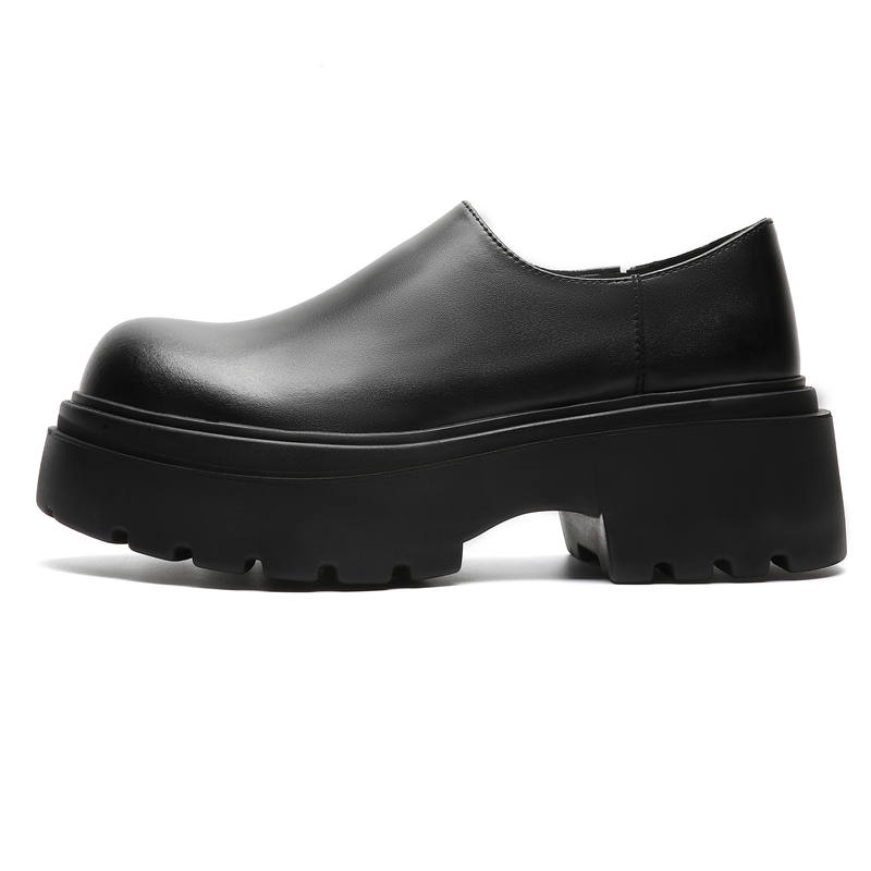 PINYI PINYI Microfiber Leather Casual Shoes Men's Black