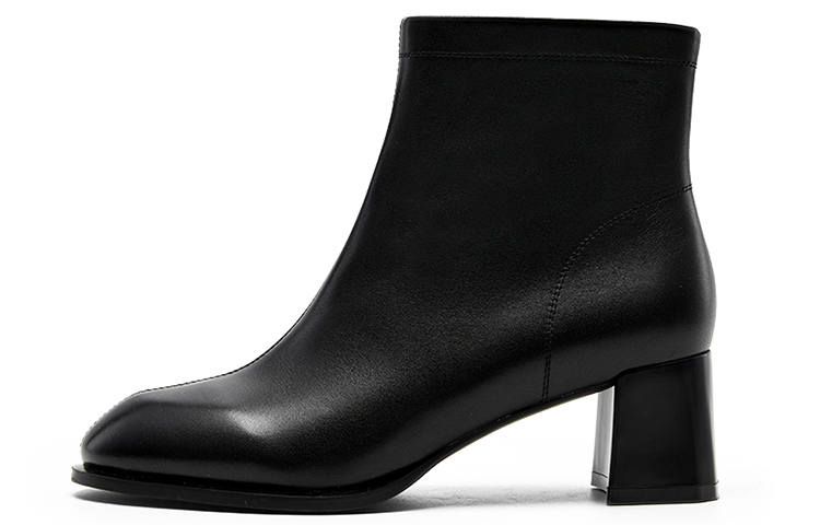 NINE WEST NINE WEST Cow Leather Ankle Boots 5CM Women's