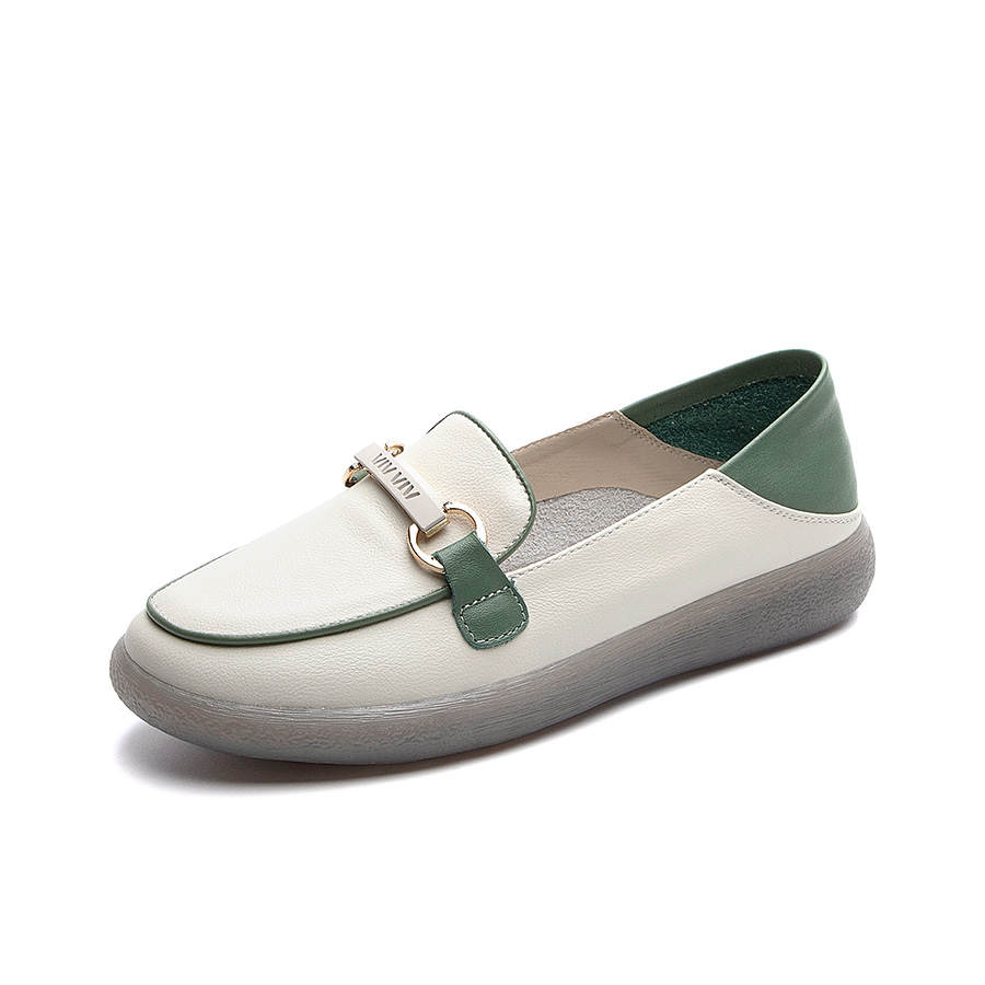 Medd Mary Jane Shoes Women's Green/Gray/Brown
