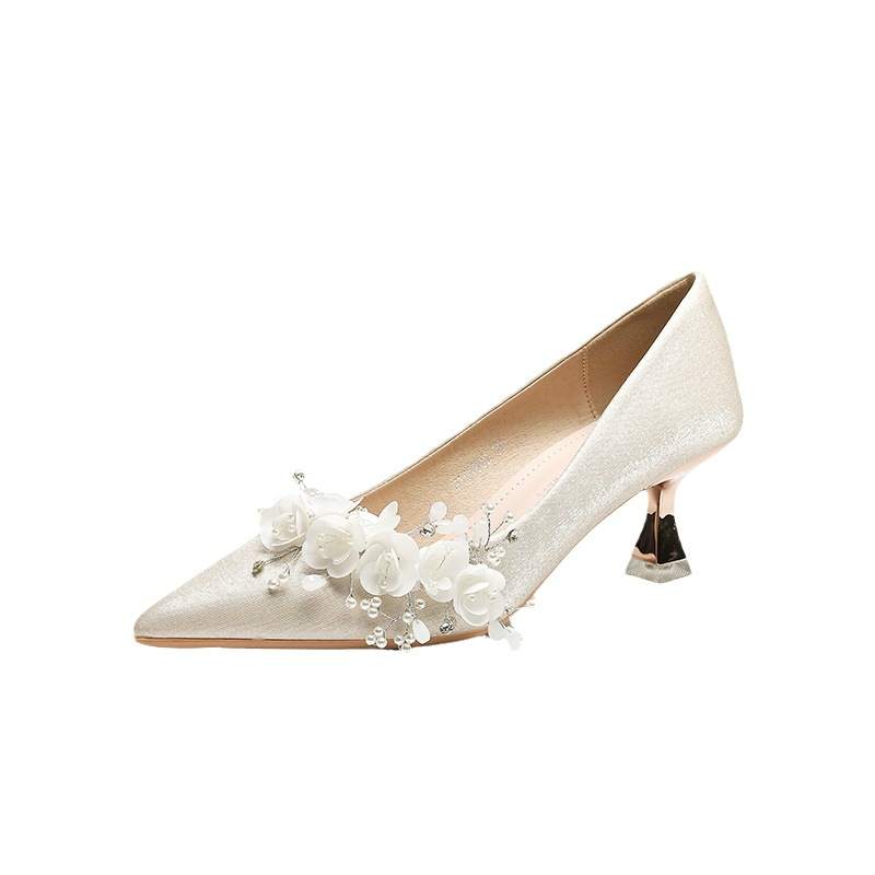 Boldi Kuki High Heels Women's Apricot Box