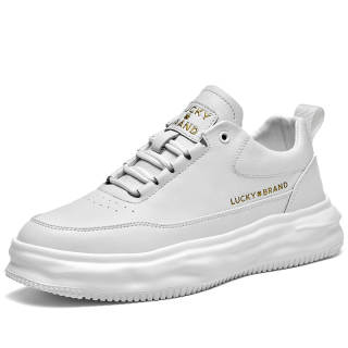 LUCKY BRAND Cow Split Leather Slip Resistant, Abrasion Resistant, Waterproof, And Breathable Low top Casual Shoes Men's