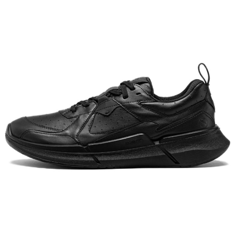Ecco Biom 2.2 Cow Leather Rebound Low top Casual Shoes Men's Black
