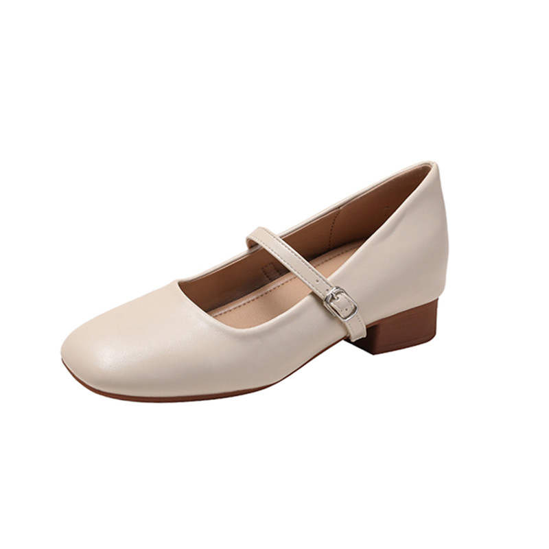 TATAYA Mary Jane Shoes Women's Khaki