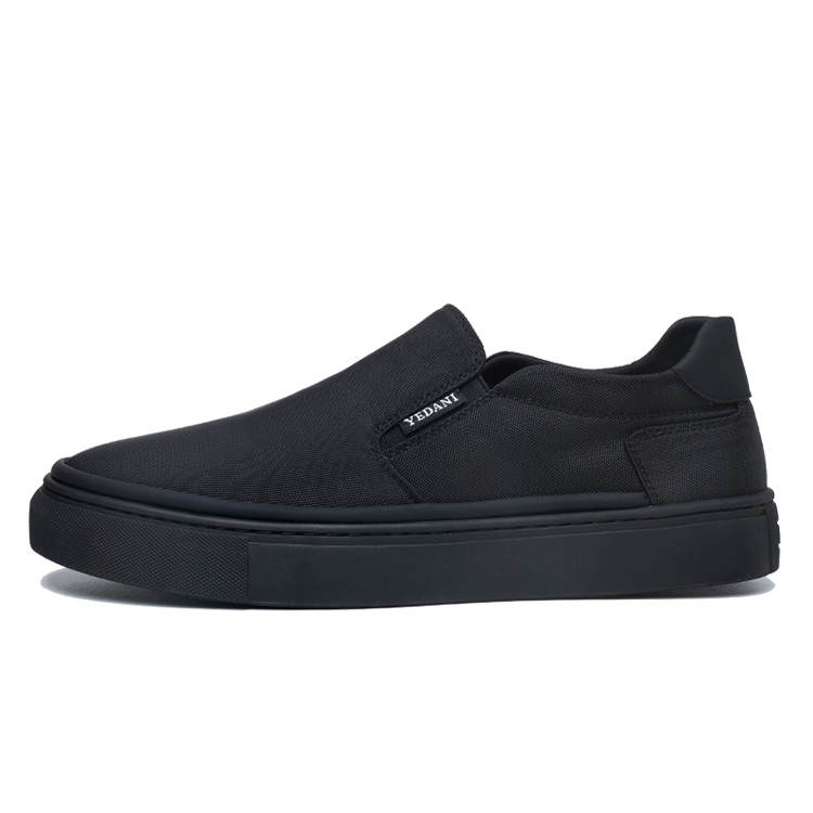 YEDANI Fabric Low top Old Beijing Canvas Shoes Men's Black