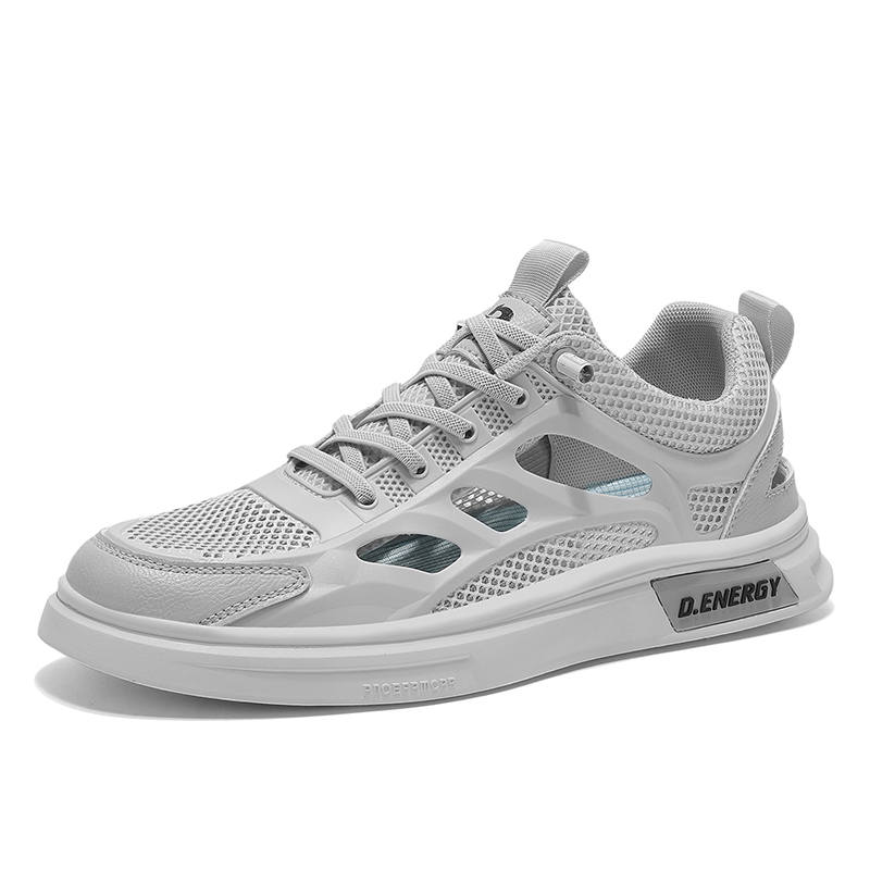 SHOUBA Mesh Abrasion Resistant Abrasion Resistant Low top Skateboard Shoes Men's