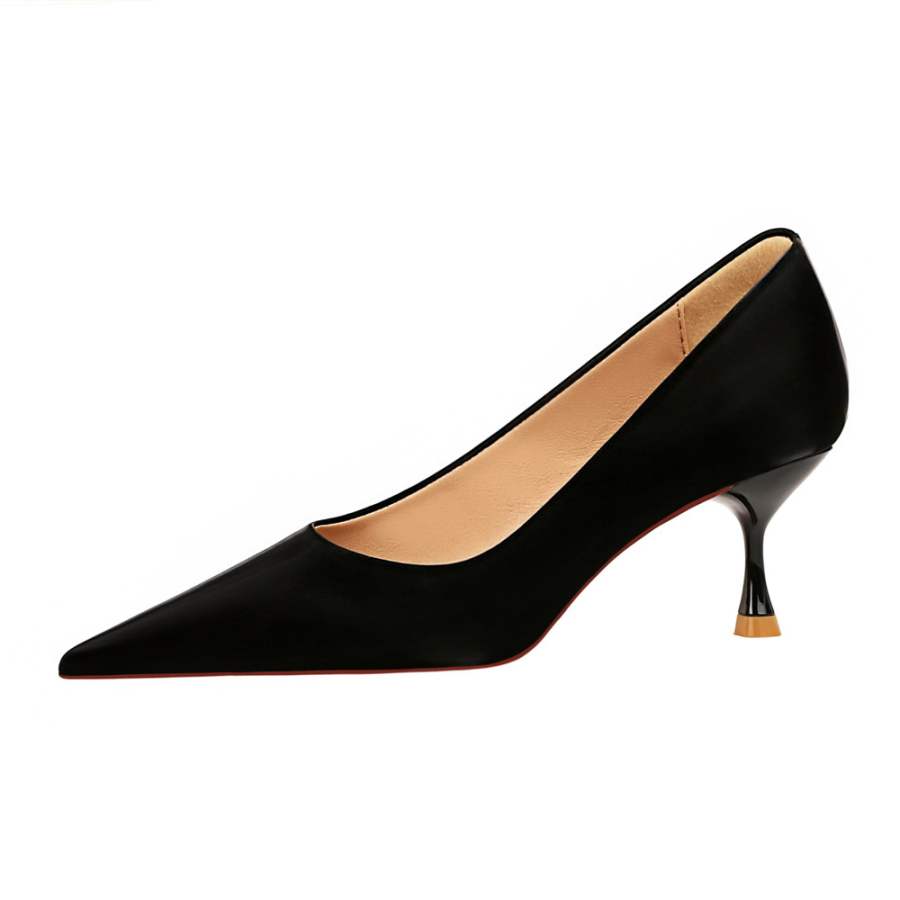 QITUMAUL Slim Heel High Heels 5.5cm Women's