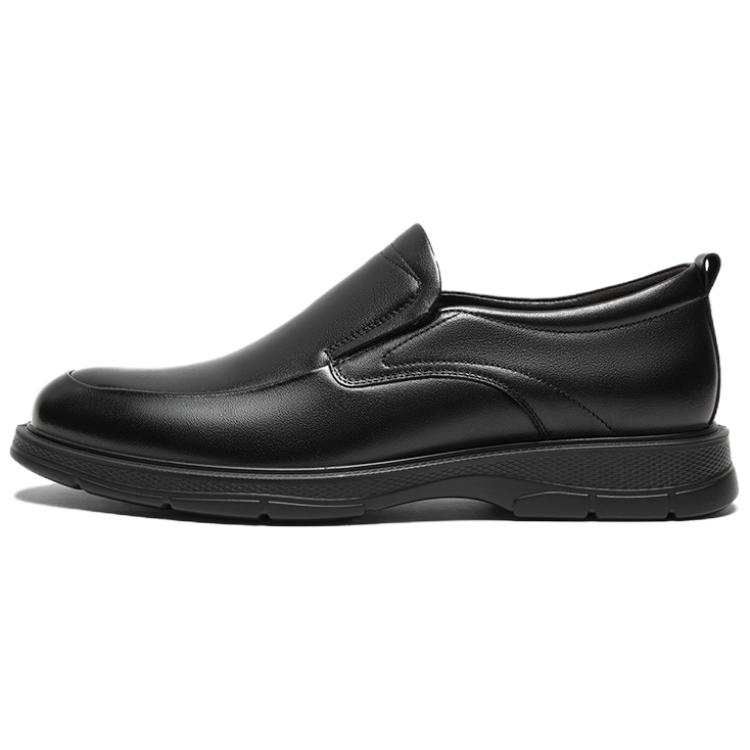BASTO Cow Leather Men's Casual Shoes Men's Black