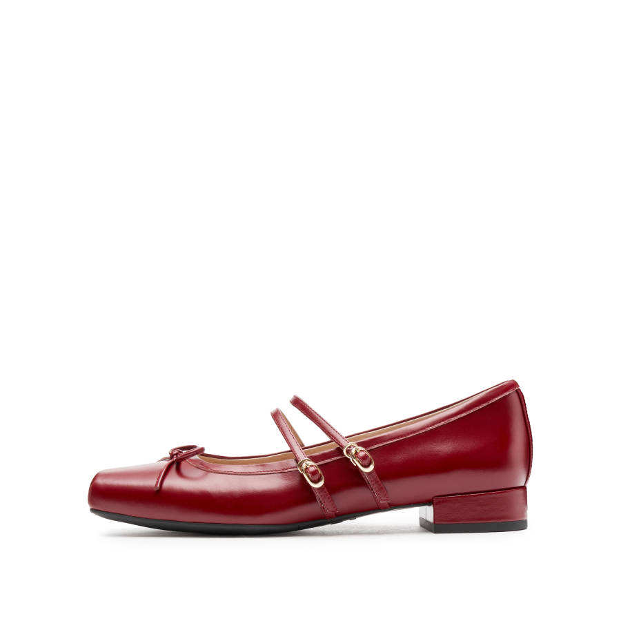 Staccato Spring Waltz Cow Leather Mary Jane Shoes Women's
