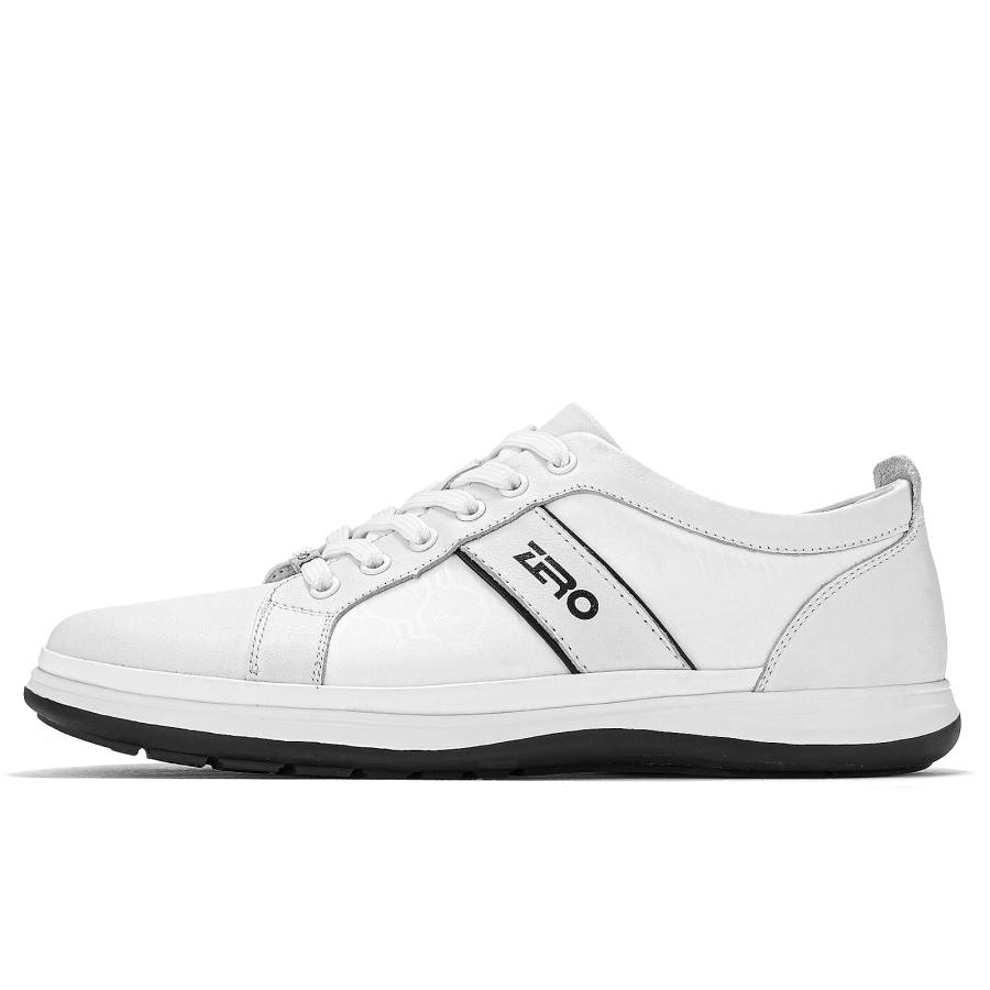 ZRO Skateboard Shoes Men's Low Top White/Black