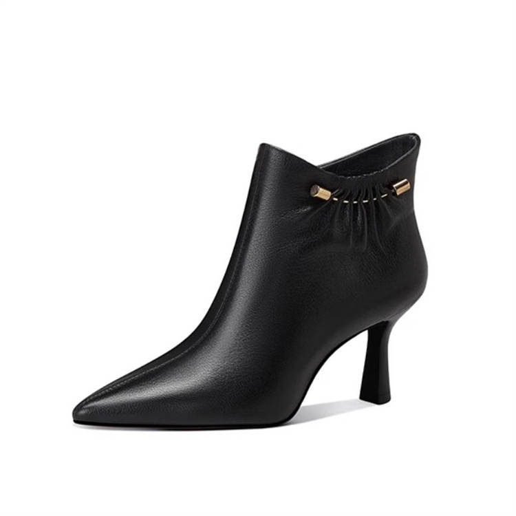 JESSICA SOPHIA Sheepskin Ankle Boots Women's